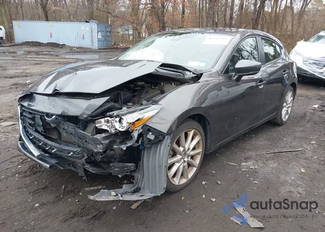 2017 Mazda Mazda3 Touring z USA, uszkodzony, nr VIN 3MZBN1L7XHM135792